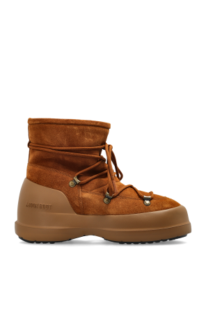 Brown Snow boots MB PARK ICON SUEDE Moon Boot - Vitkac Italy